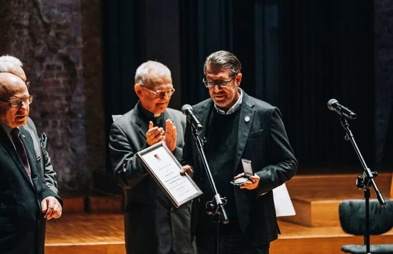 Lublin: Michael Capponi was awarded the Jan Karski Mission Medal