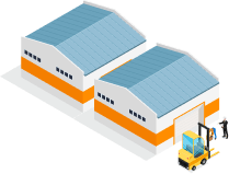 almacenes múltiples