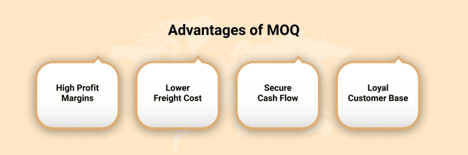 Advantages OF MOQ