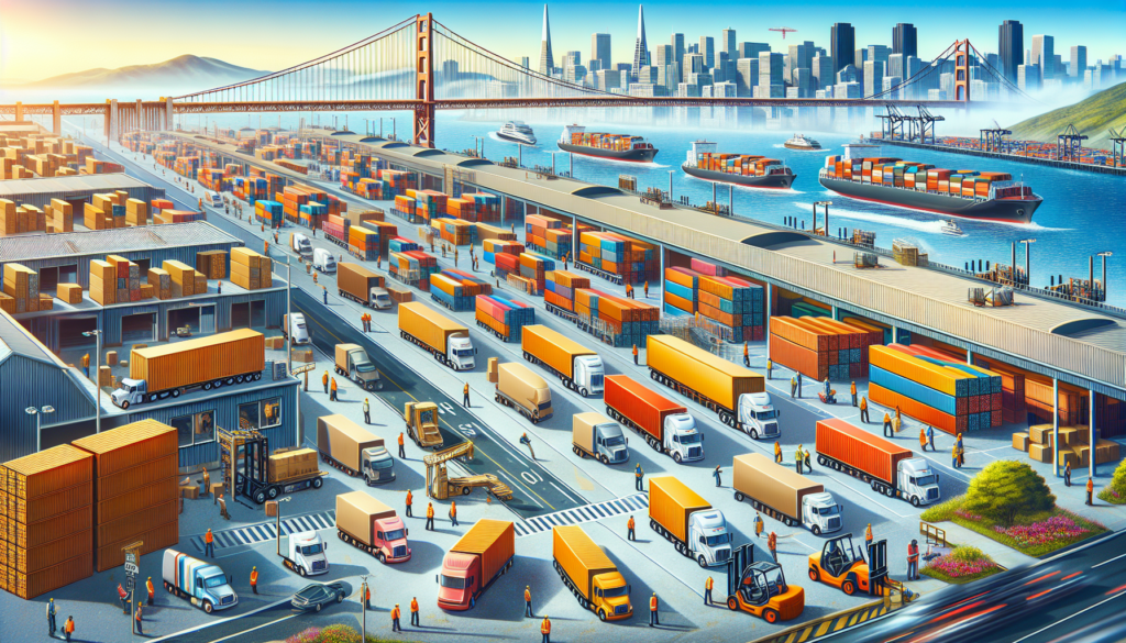 Exploring the Role of Distribution Centers in San Francisco's Logistics Network