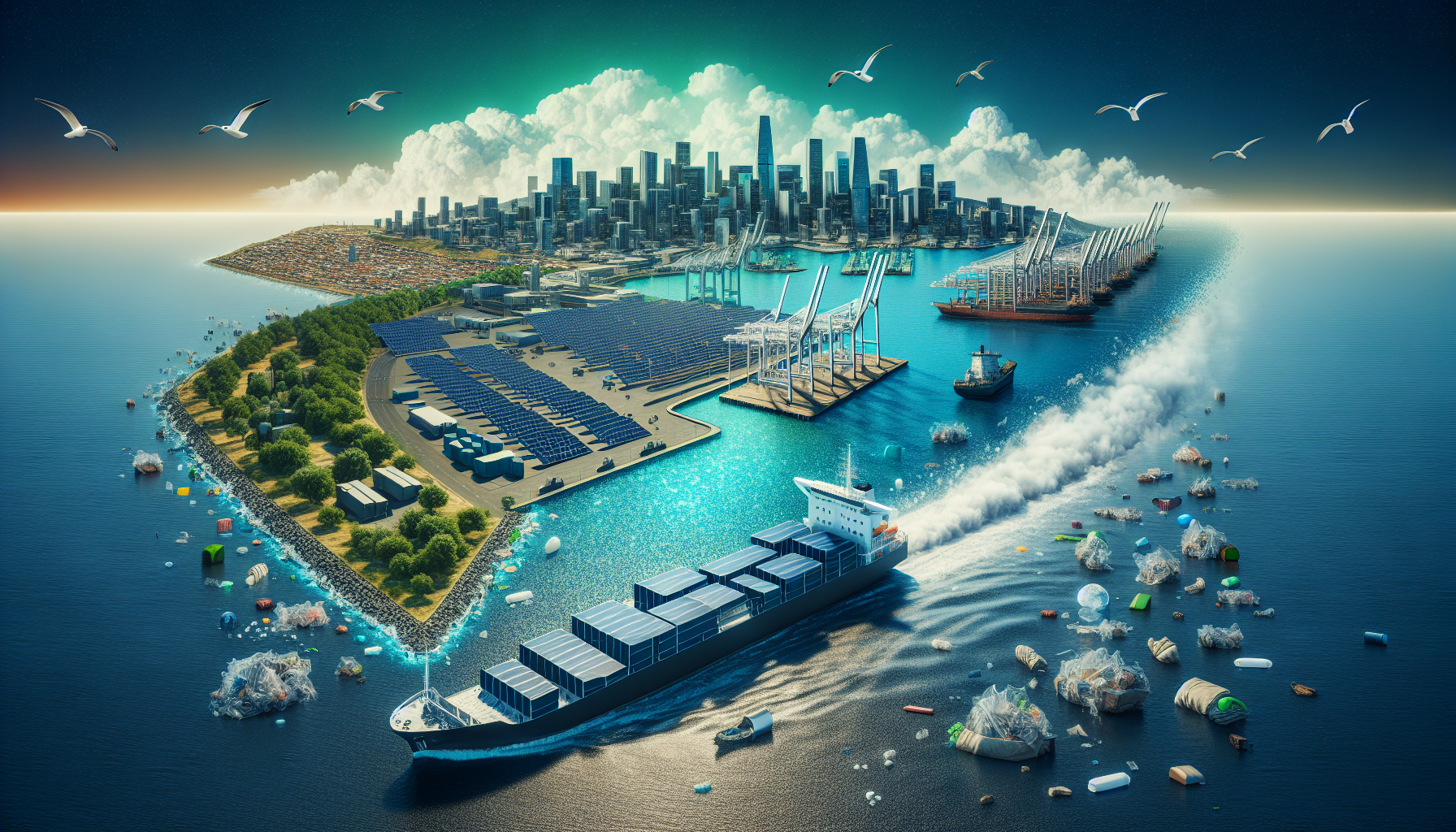Curated visual reference: Picture Idea: From Silicon Valley To Sustainable Shipping California S Eco Friendly