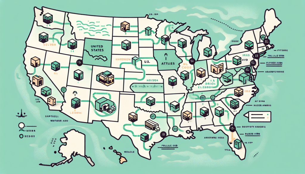 Mapping Out Fulfillment Hub USA: A Guide to the Locations Where Your Online Orders Are Fulfilled